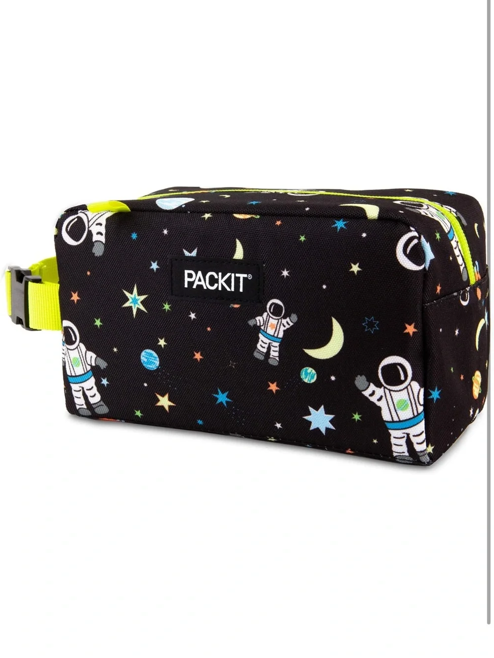 Packit Freezable Snack Bag , Print is Spaceman